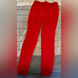 Lululemon Red Leggings